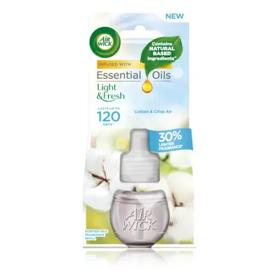 Air Wick Light & Fresh Cotton & Crisp Air náplň do aroma difuzérů 19 ml