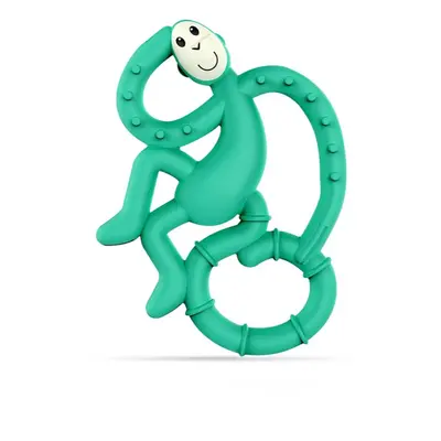 Matchstick Monkey Mini Monkey Teether kousátko s antimikrobiální přísadou Green 1 ks