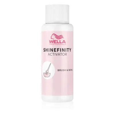 Wella Professionals Shinefinity Activator vyvíječ barvy pro blond vlasy 60 ml