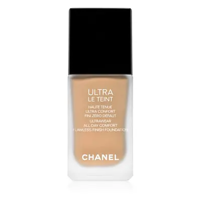 Chanel Ultra Le Teint Flawless Finish Foundation dlouhotrvající matující make-up pro sjednocení 