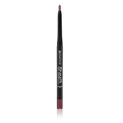 Essence 8h Matte Comfort matná tužka na rty s ořezávátkem odstín 06 Cool Mauve 0,3 g