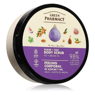 Green Pharmacy Argan Body Scrub cukrový tělový peeling 200 ml