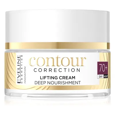 Eveline Cosmetics Contour Correction vyživující liftingový krém 70+ 50 ml