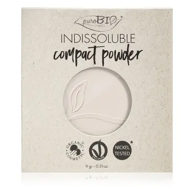 puroBIO Cosmetics Indissouble kompaktní pudr náhradní náplň odstín T00 9 g