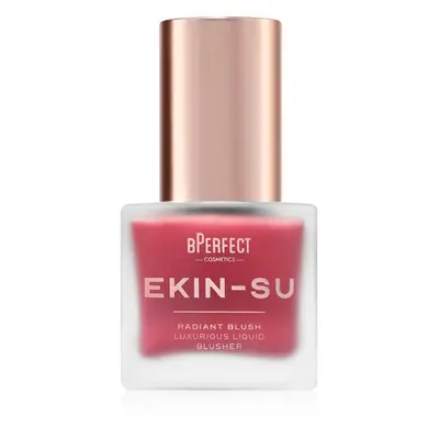 BPerfect Ekin-Su Radiant Blush tekutá tvářenka pro zářivý vzhled pleti odstín Checkmate 30 ml