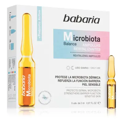 Babaria Microbiota Balance revitalizační sérum v ampulích 5x2 ml