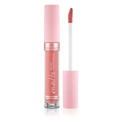 essence Matte tekuté oční stíny odstín 03 Peach Pop 3 ml