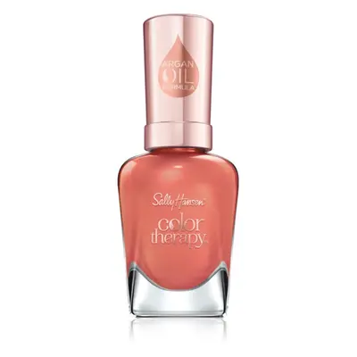 Sally Hansen Color Therapy pečující lak na nehty odstín 300 Soak At Sunset 14.7 ml