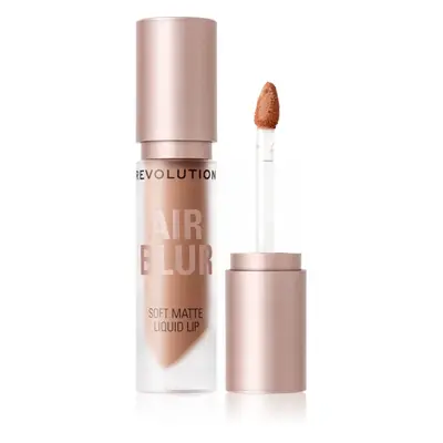 Makeup Revolution Air Blur Liquid Lipstick lehká tekutá matná rtěnka odstín Hazy 3.5 ml