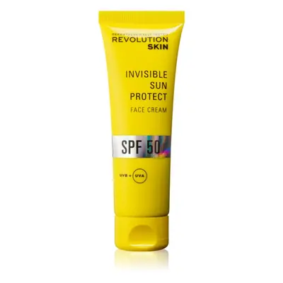 Revolution Skincare Sun Protect Invisible lehký ochranný fluid SPF 50 50 ml