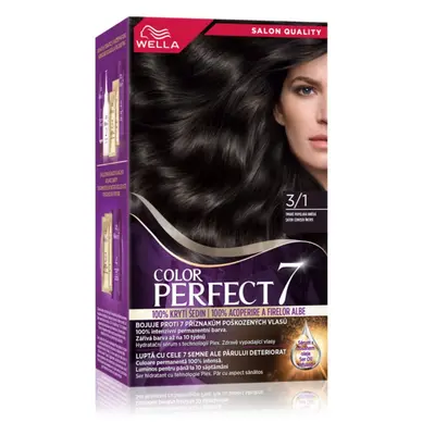 Wella Color Perfect barva na vlasy odstín 3/1 Dark Ash Brown 1 ks