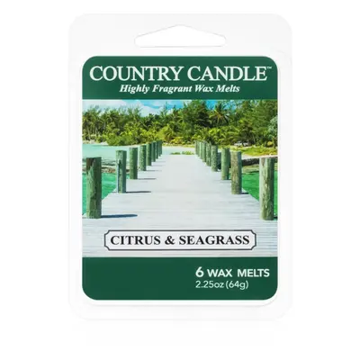 Country Candle Citrus & Seagrass vosk do aromalampy 64 g