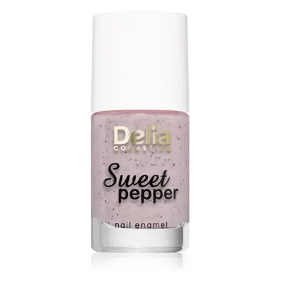 Delia Cosmetics Sweet Pepper Black Particles lak na nehty odstín 03 Capri 11 ml