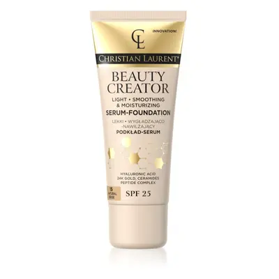 Christian Laurent Beauty Creator lehký hydratační make-up SPF 25 odstín 15 Natural Beige 30 ml