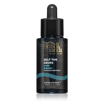 Bondi Sands Self Tan Drops samoopalovací kapky na obličej a tělo Dark 30 ml