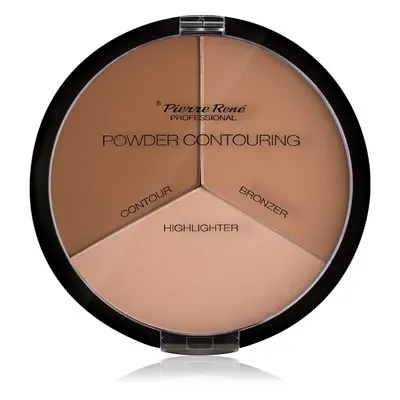 Pierre René Powder Contouring konturovací paletka 23 g