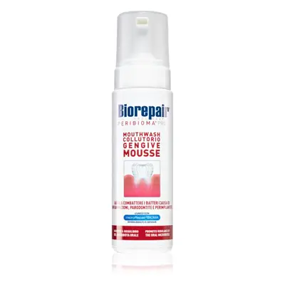 Biorepair Peribioma Mousse Mouthwash ústní voda 200 ml