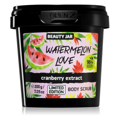 Beauty Jar Watermelon Love zjemňující tělový peeling 200 g