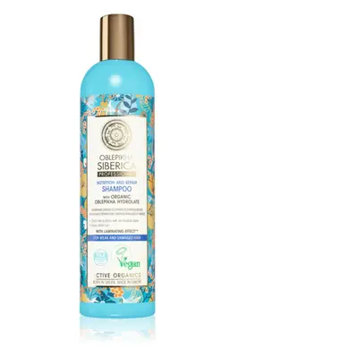 Natura Siberica Oblepikha (Sea-Buckthorn) šampon pro slabé a poškozené vlasy 400 ml