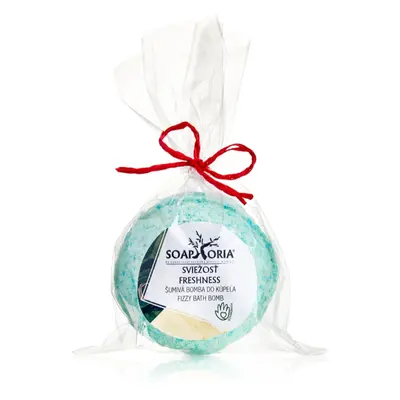 Soaphoria Inhale Exhale Freshness šumivá koule do koupele Svěžest 85 g