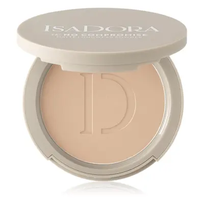 IsaDora The No Compromise Matte Longwear Powder kompaktní pudr pro matný vzhled odstín 66 Warm B