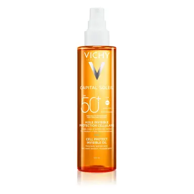 Vichy Capital Soleil Idéal Soleil olej na opalování SPF 50+ 200 ml