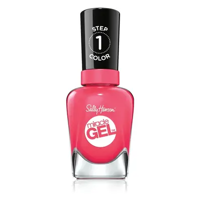 Sally Hansen Miracle Gel™ gelový lak na nehty bez užití UV/LED lampy odstín 339 Electric Pop 14,