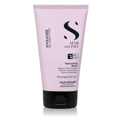 Alfaparf Milano Semi di Lino Style&Care Texturizing Balm hydratační stylingový krém pro přirozen