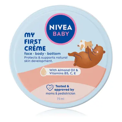 NIVEA BABY multifunkční krém na obličej a tělo 75 ml