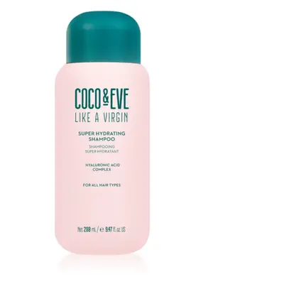 Coco & Eve Like A Virgin Super Hydrating Shampoo hydratační šampon pro lesk a hebkost vlasů 280 