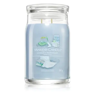 Yankee Candle A Calm & Quiet Place vonná svíčka Signature 567 g