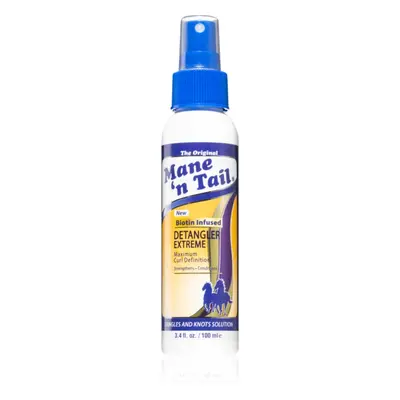 Mane 'N Tail Detangler Extreme bezoplachový sprej pro snadné rozčesání vlasů 100 ml