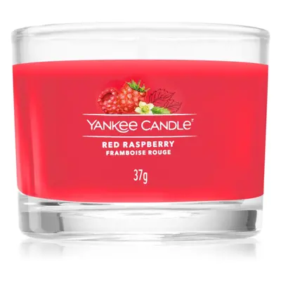 Yankee Candle Red Raspberry votivní svíčka glass 37 g