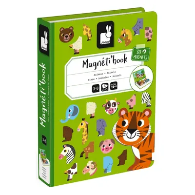 Janod Magnetibook Animals magnetická deska 1 ks