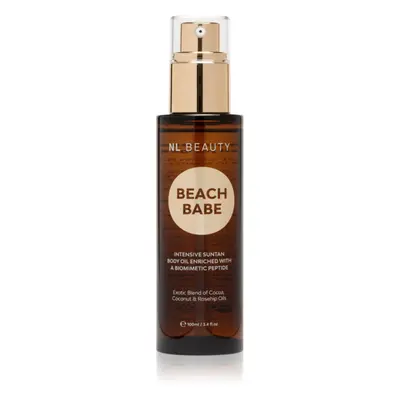 NL Beauty Beach Babe tělový olej pro urychlení opalování 100 ml