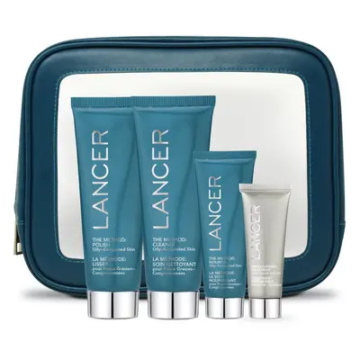 LANCER THE METHOD INTRO KIT Oily-Congested Skin dárková sada pro mastnou pleť