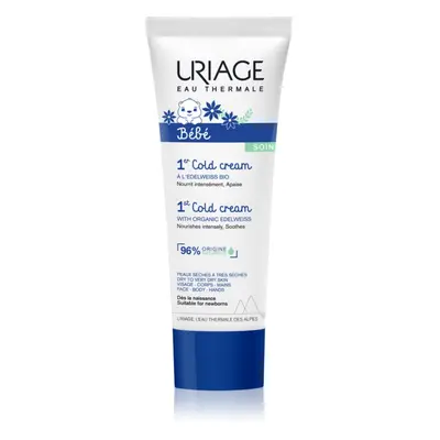 Uriage Bébé 1st Cold Cream vyživující krém na tělo a obličej 75 ml