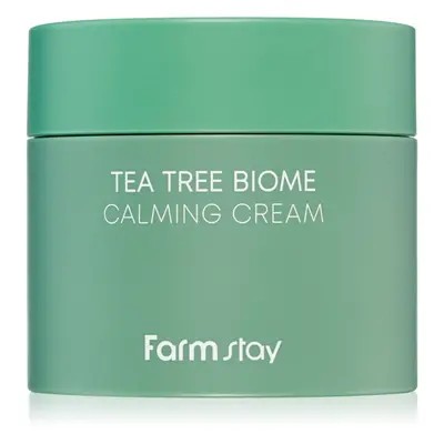 Farmstay Tea Tree Biome zklidňující krém s extraktem z čajovníku 80 ml