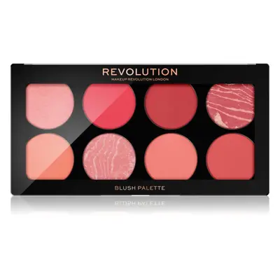 Makeup Revolution Ultra Blush paleta tvářenek odstín Sunset Burst 8x1.6 g