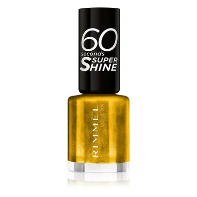 Rimmel 60 Seconds Super Shine lak na nehty odstín 831 Oh My Gold! 8 ml