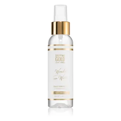 Dripping Gold Wonder Water Hello Tan samoopalovací mlha na obličej Light - Medium 100 ml