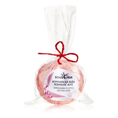 Soaphoria Romantic Rose Fizzy Bath Bomb antistresový koupelový balistik s regeneračním účinkem 8