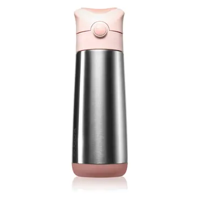 B.Box Insulated Drink Bottle termoska s brčkem Blush Crush 500 ml