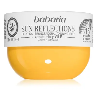 Babaria Tanning Jelly Sun Reflections ochranný gel SPF 15 300 ml