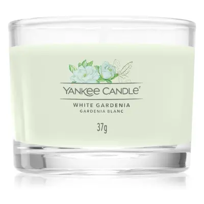 Yankee Candle White Gardenia votivní svíčka Signature 37 g