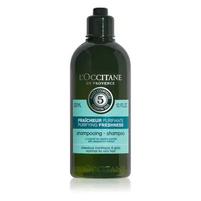 L’Occitane Aromachologie čisticí šampon pro normální až mastné vlasy 300 ml