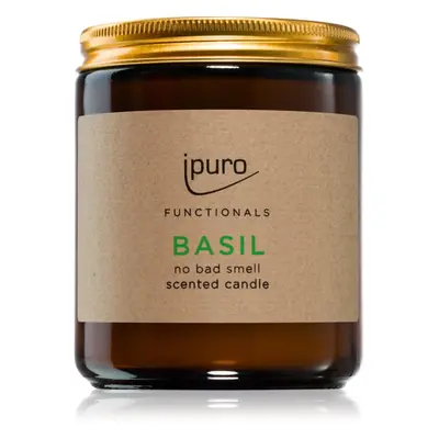 ipuro Functionals Basil vonná svíčka 200 g