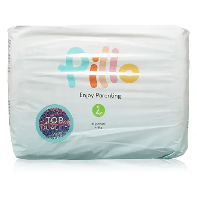 Pillo Premium Mini jednorázové pleny 4-8 kg 31 ks