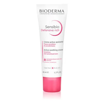 Bioderma Sensibio Defensive Rich zklidňující krém 40 ml