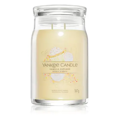 Yankee Candle Vanilla Cupcake vonná svíčka Signature 567 g